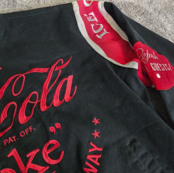 COCA COLA JH DESIGNS 2X RACING VARSITY RETRO EMBROIDERED JACKET - Picture 11 of 15